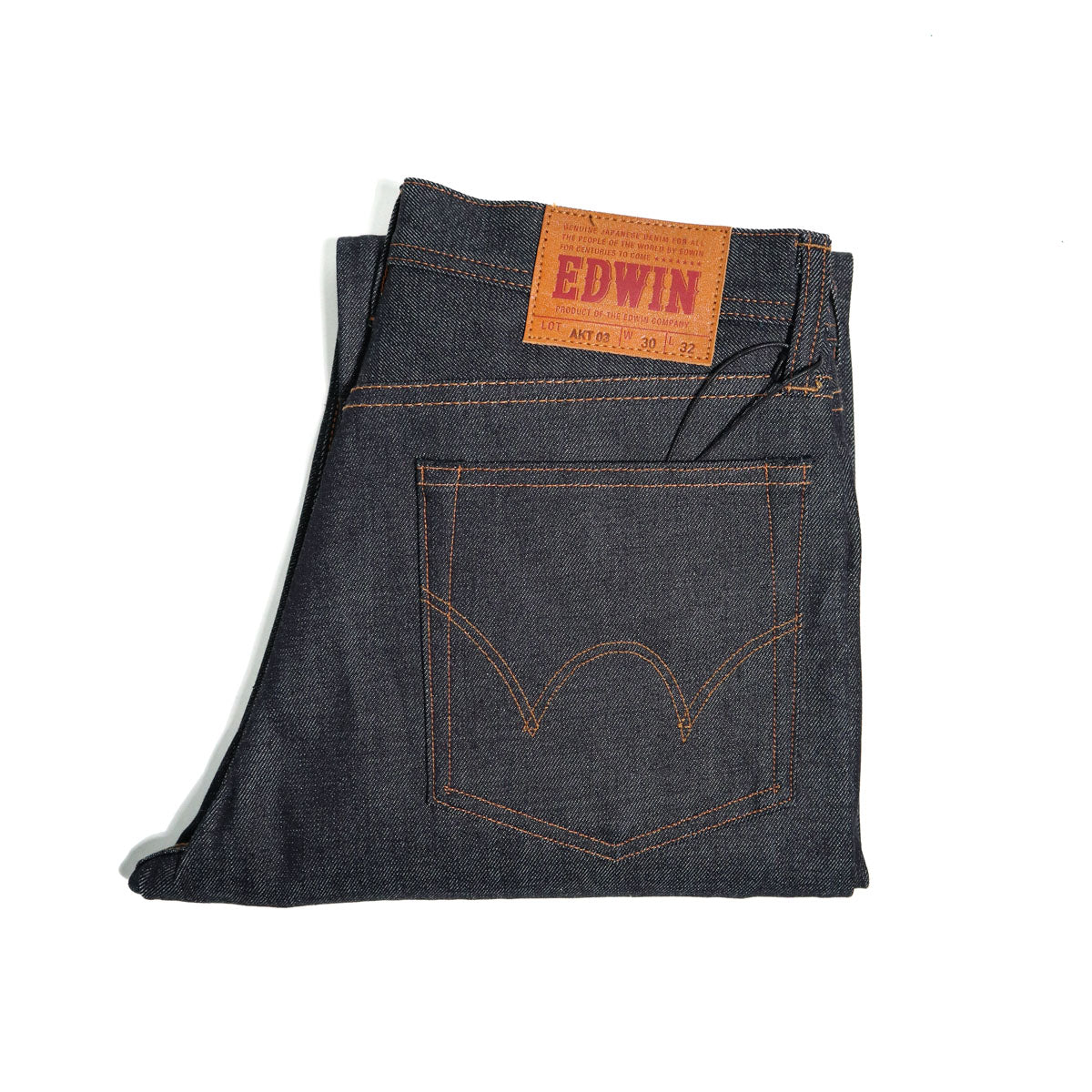 AKT33 Dry Indigo 13.5oz Japanese Selvedge Denim Regular Taper