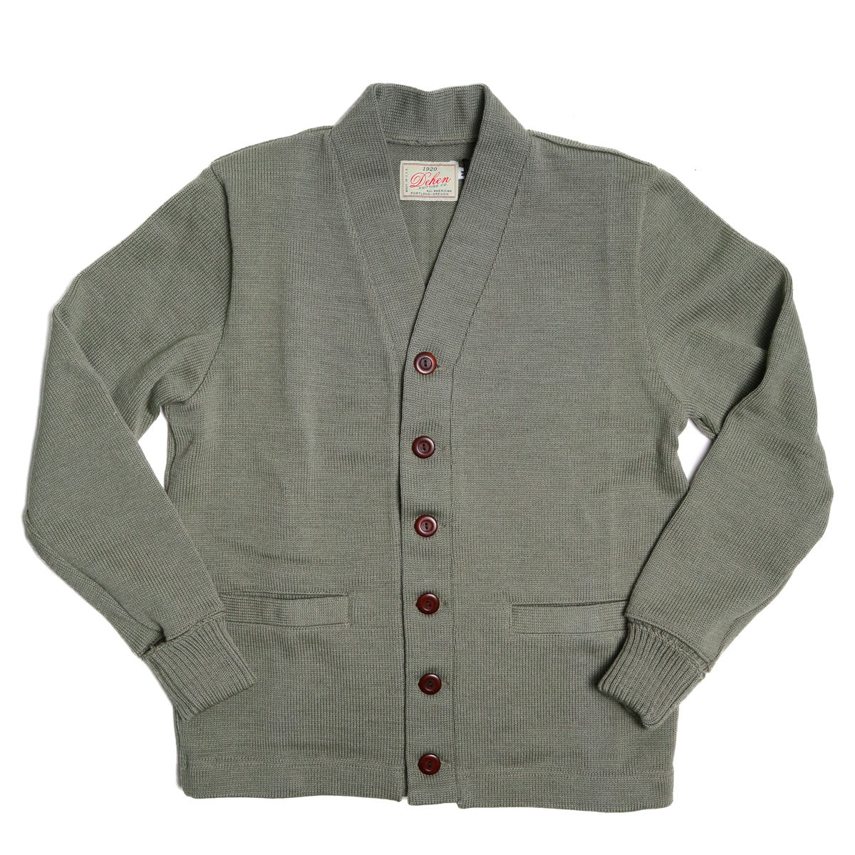 Classic Cardigan Sweater Sage