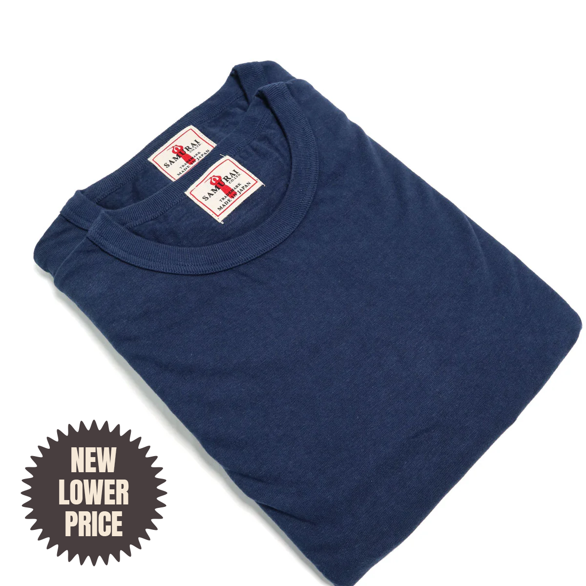 SJ2PST-CREW 2 Pack Loopwheel Tee Navy