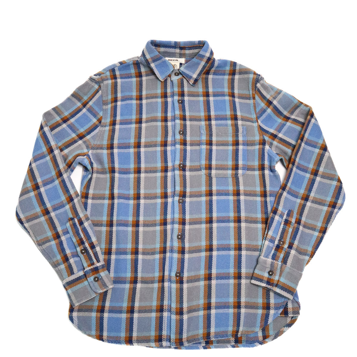 The Ripper 8oz Plaid Blue Gray