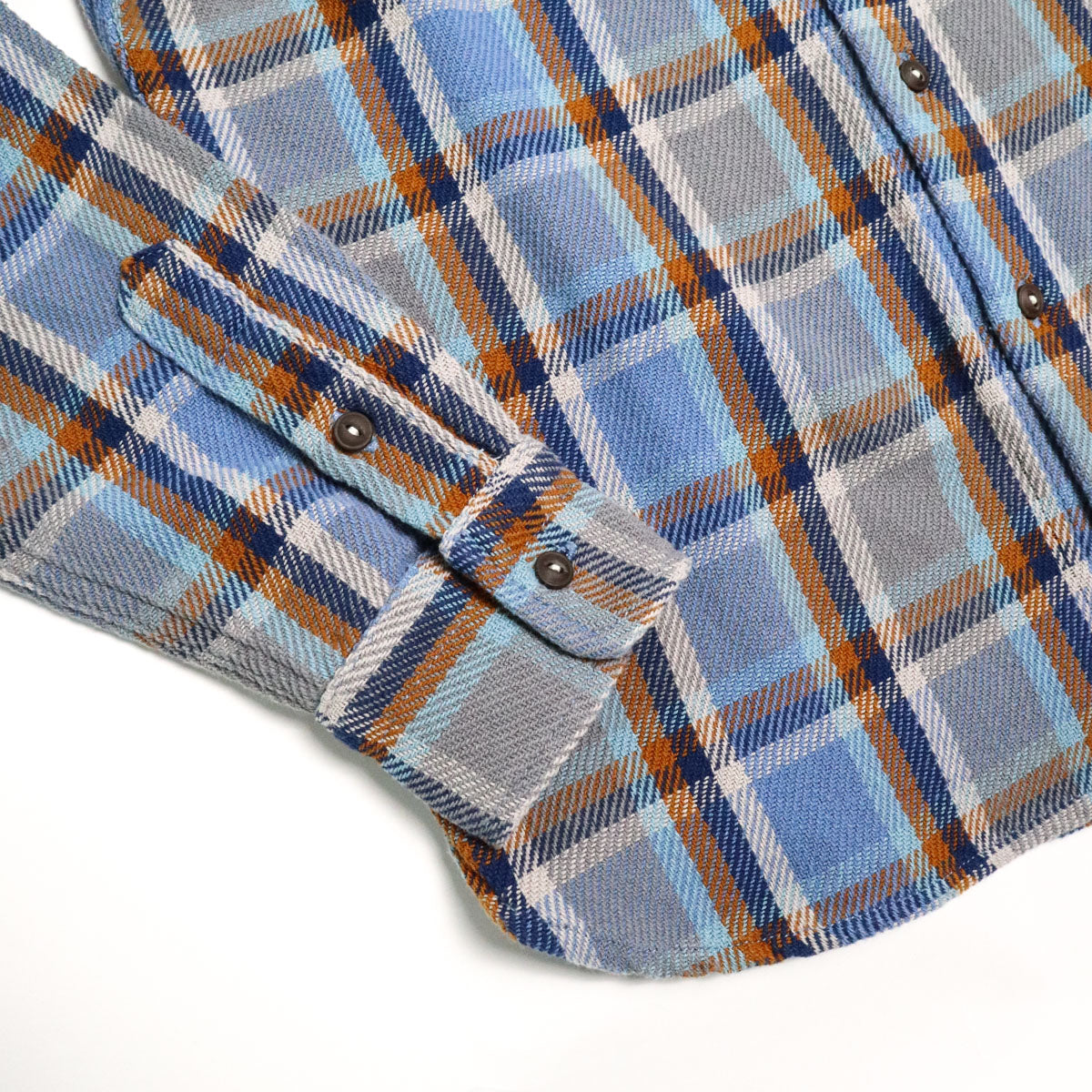 The Ripper 8oz Plaid Blue Gray