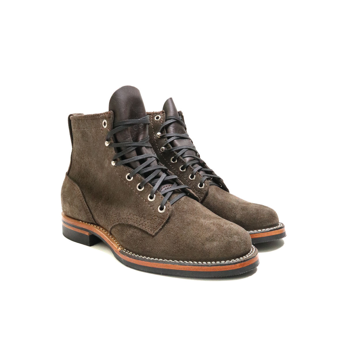 Brooklyn x Wesco Custom Warren Charcoal Roughout