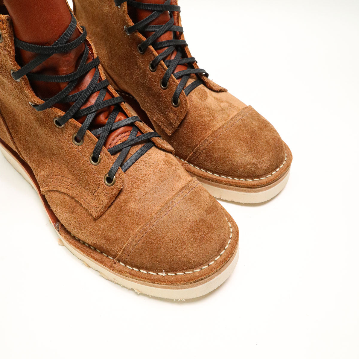 Brooklyn x Wesco Custom Hendrik British Tan Domane Roughout