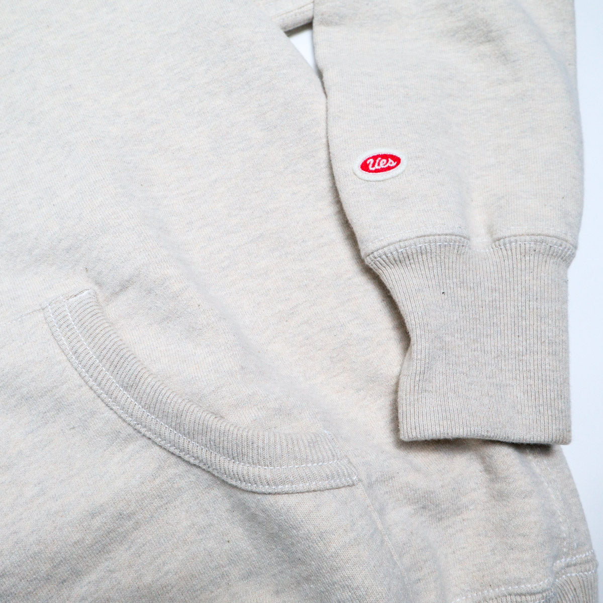 Loopwheel Hoodie Sweat Oatmeal