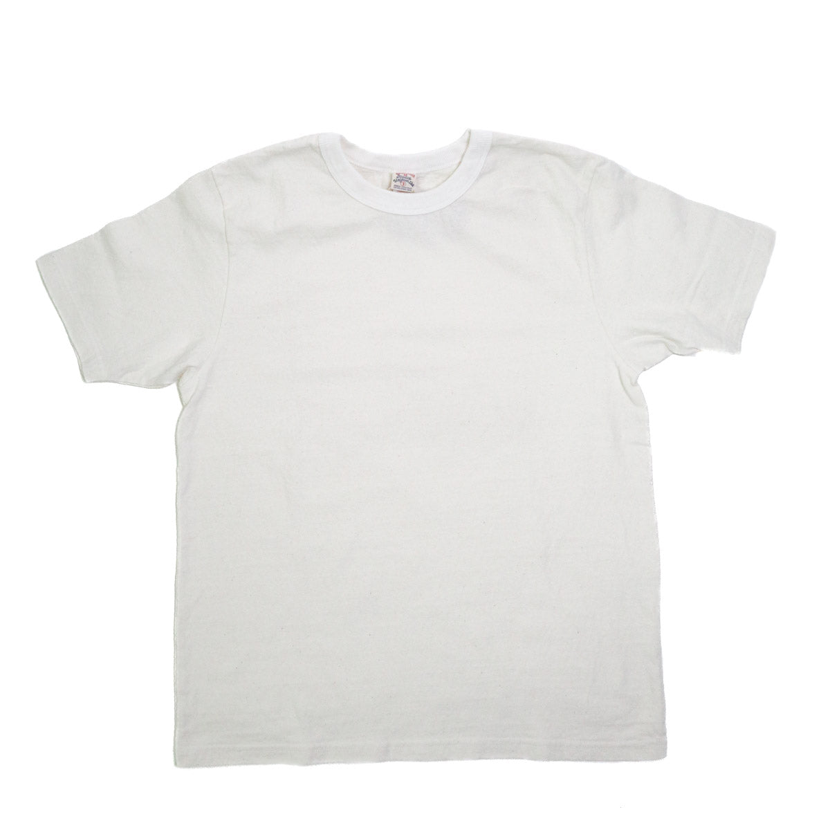 No.8 Slub Nep T-Shirt White