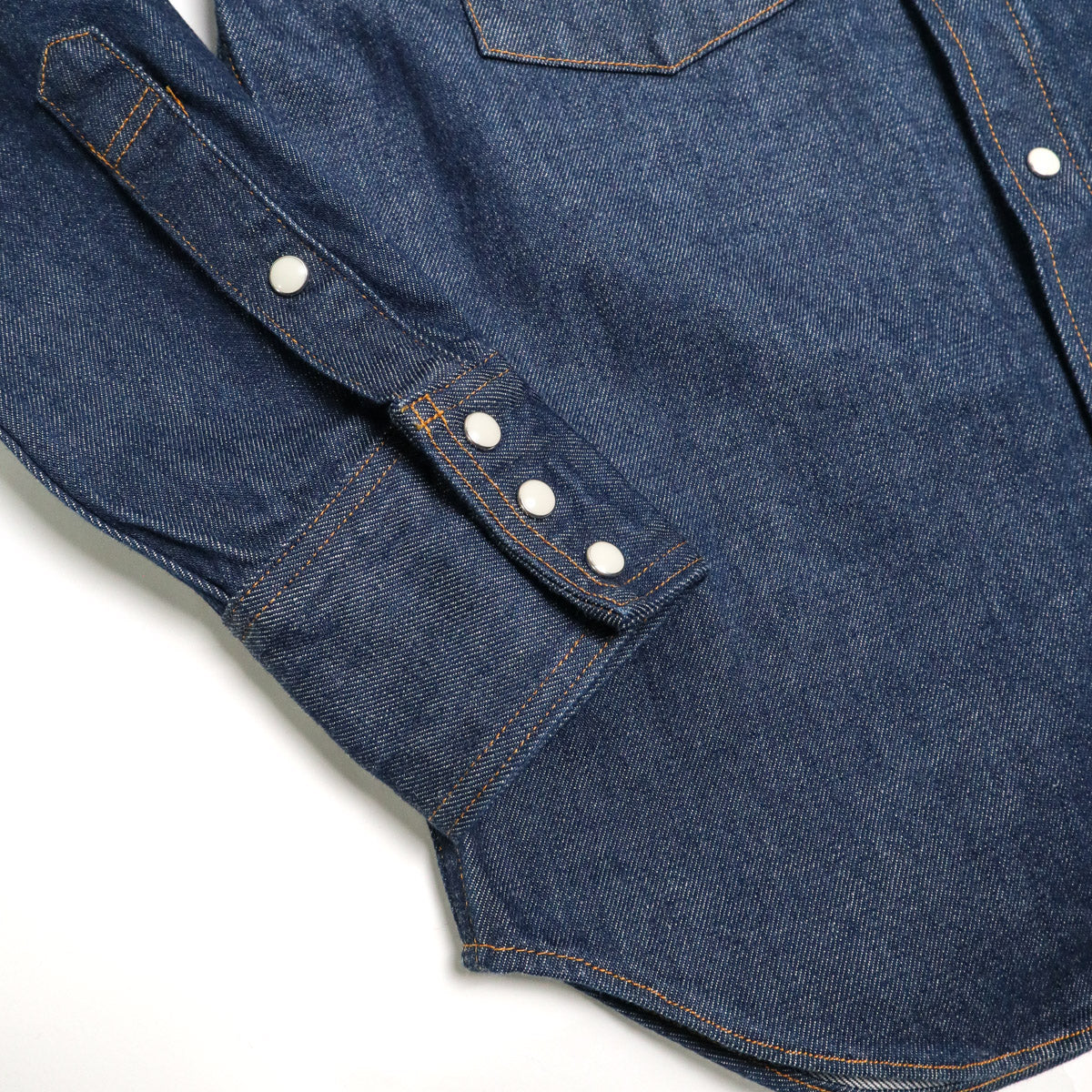 D5701 OW Natural Indigo Denim Western Shirt