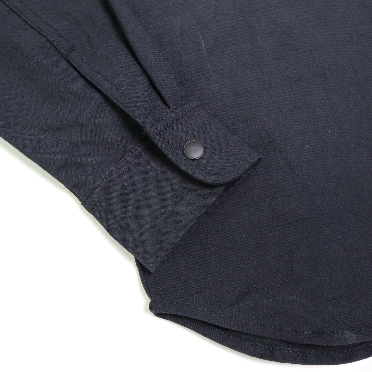 Oxford Overshirt Navy Nylon Grid Canvas