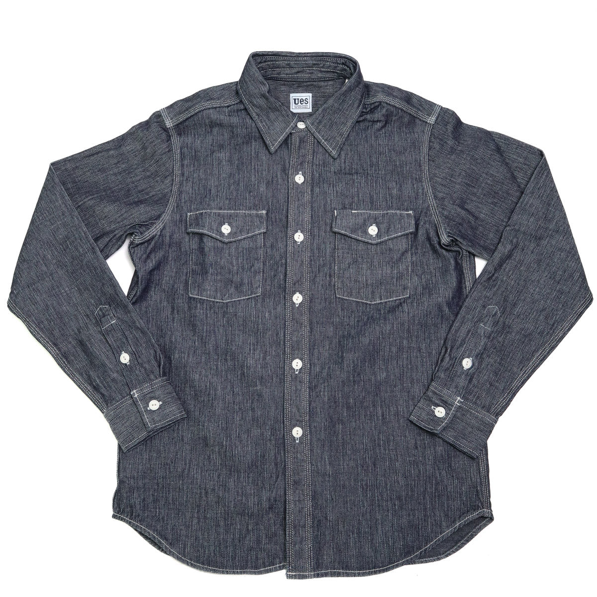 11.4oz Indigo Double Weave Denim Shirt