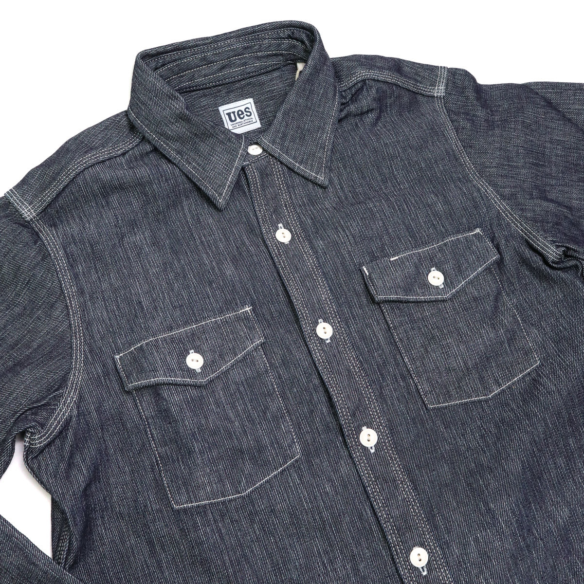 11.4oz Indigo Double Weave Denim Shirt