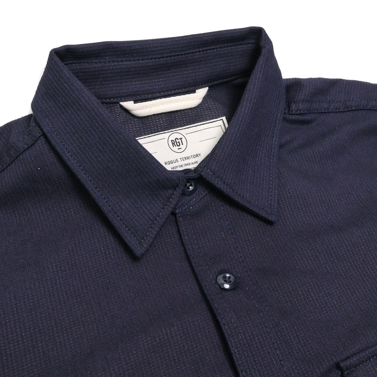 Field Shirt Indigo Whipcord