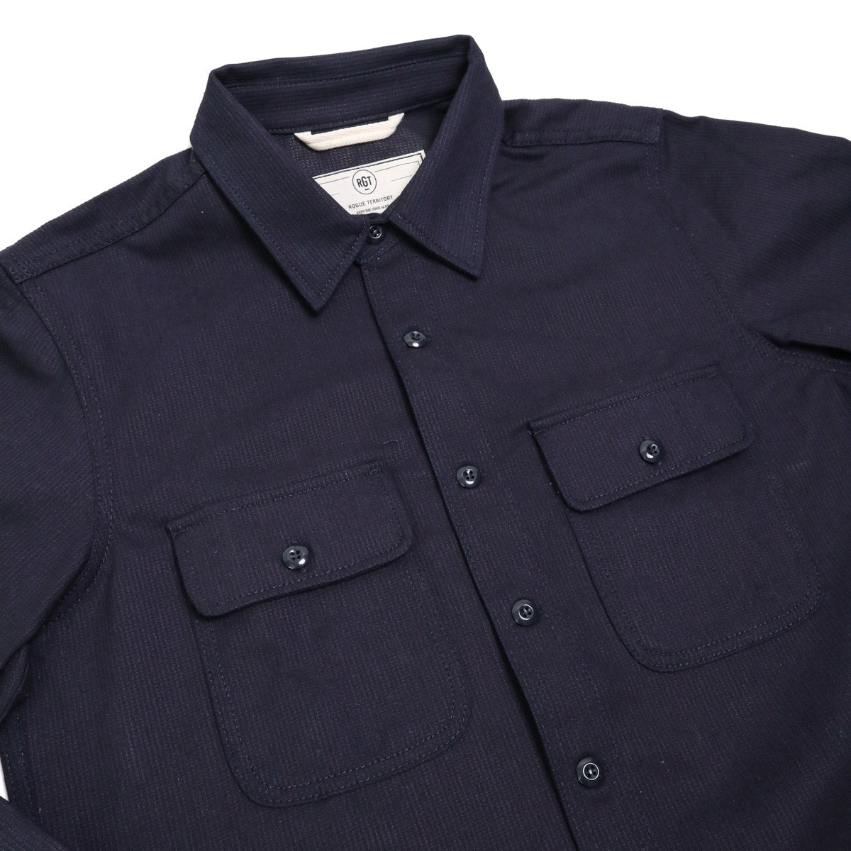 Field Shirt Indigo Whipcord