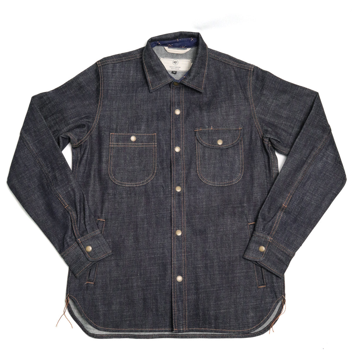 Service Shirt 13.5oz Cryptic Selvedge Denim Indigo