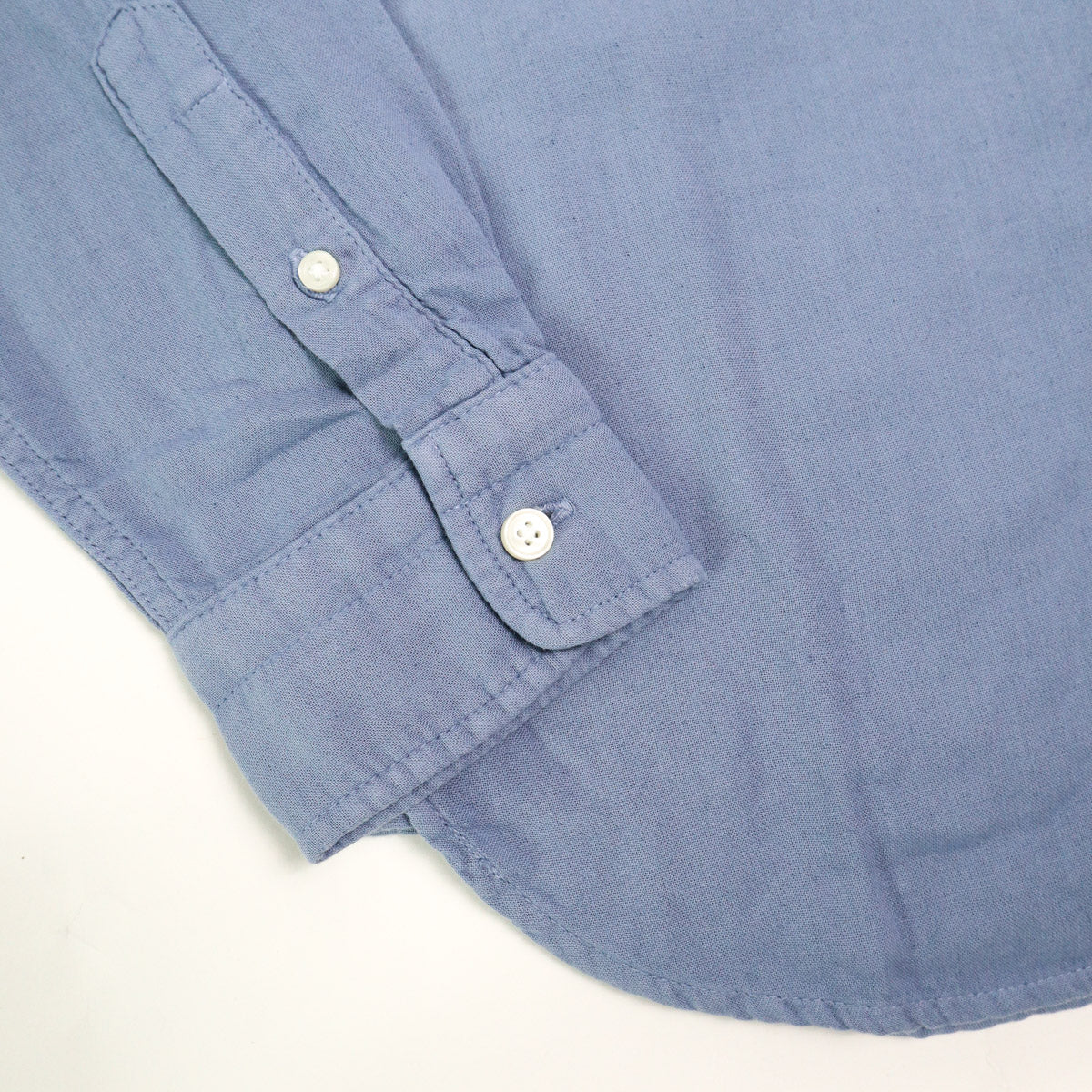 The Ripper Double Gauze Organic Cotton Shirt Matte Blue