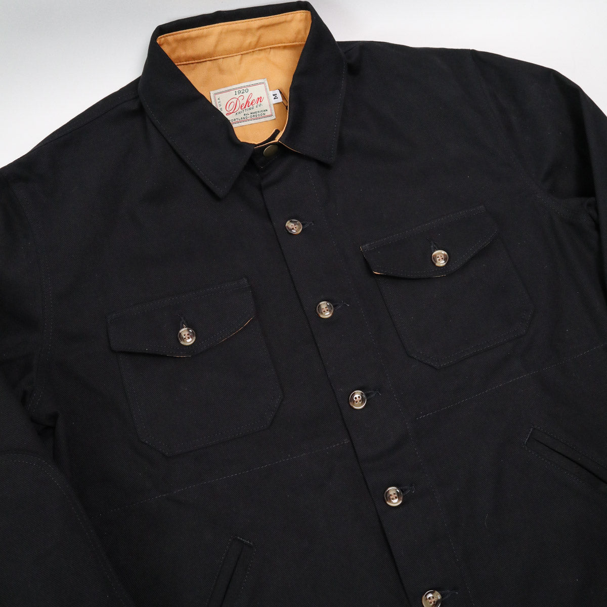 Crissman Overshirt Black Denim