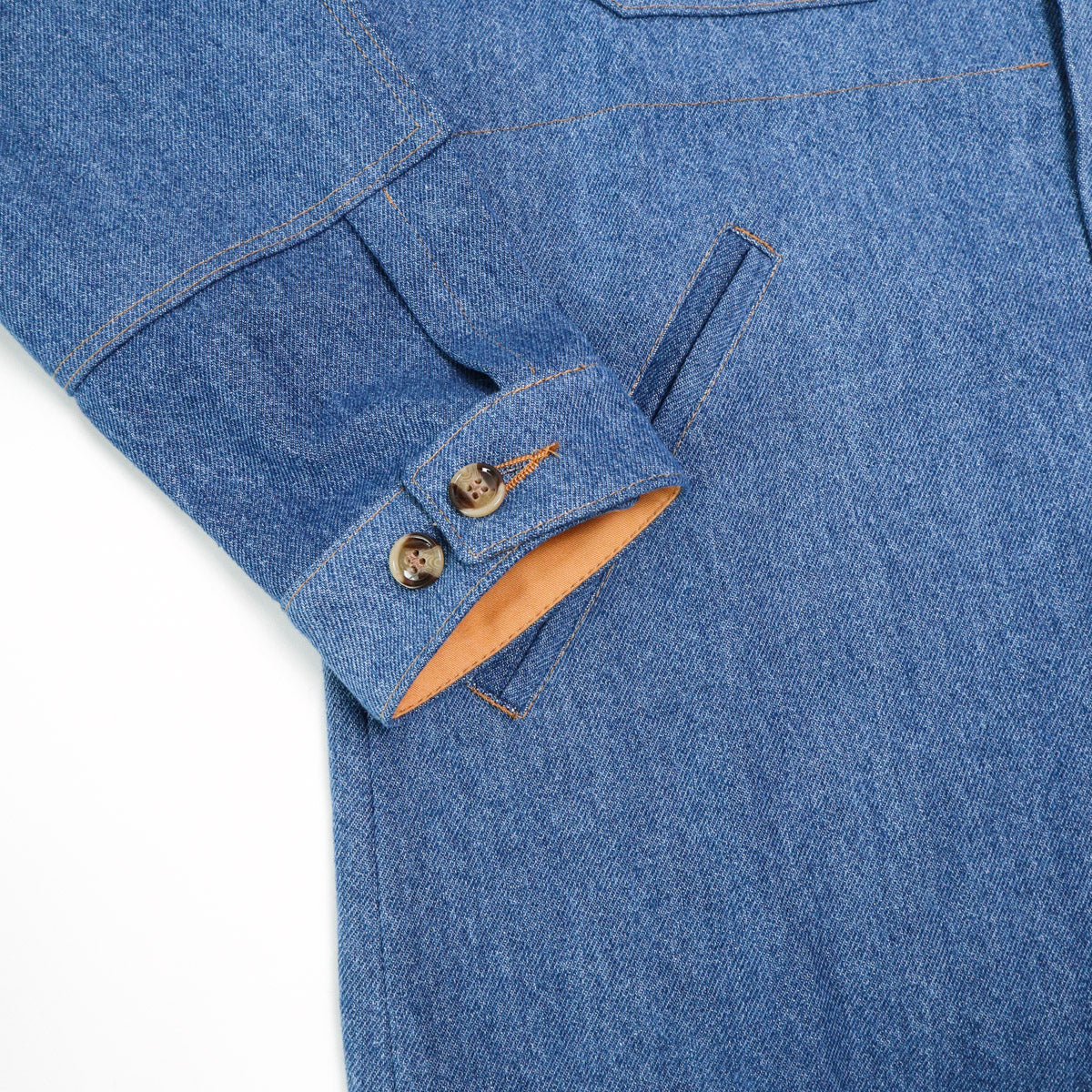 Crissman Overshirt Sky Blue Denim