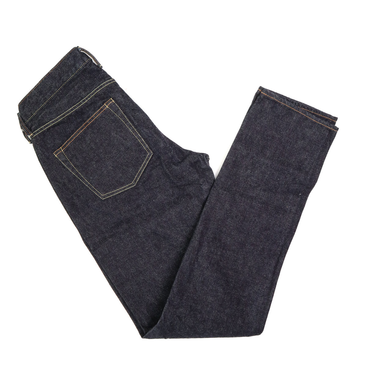 SD-108 15oz Relaxed Taper Selvedge Denim Rinsed Indigo