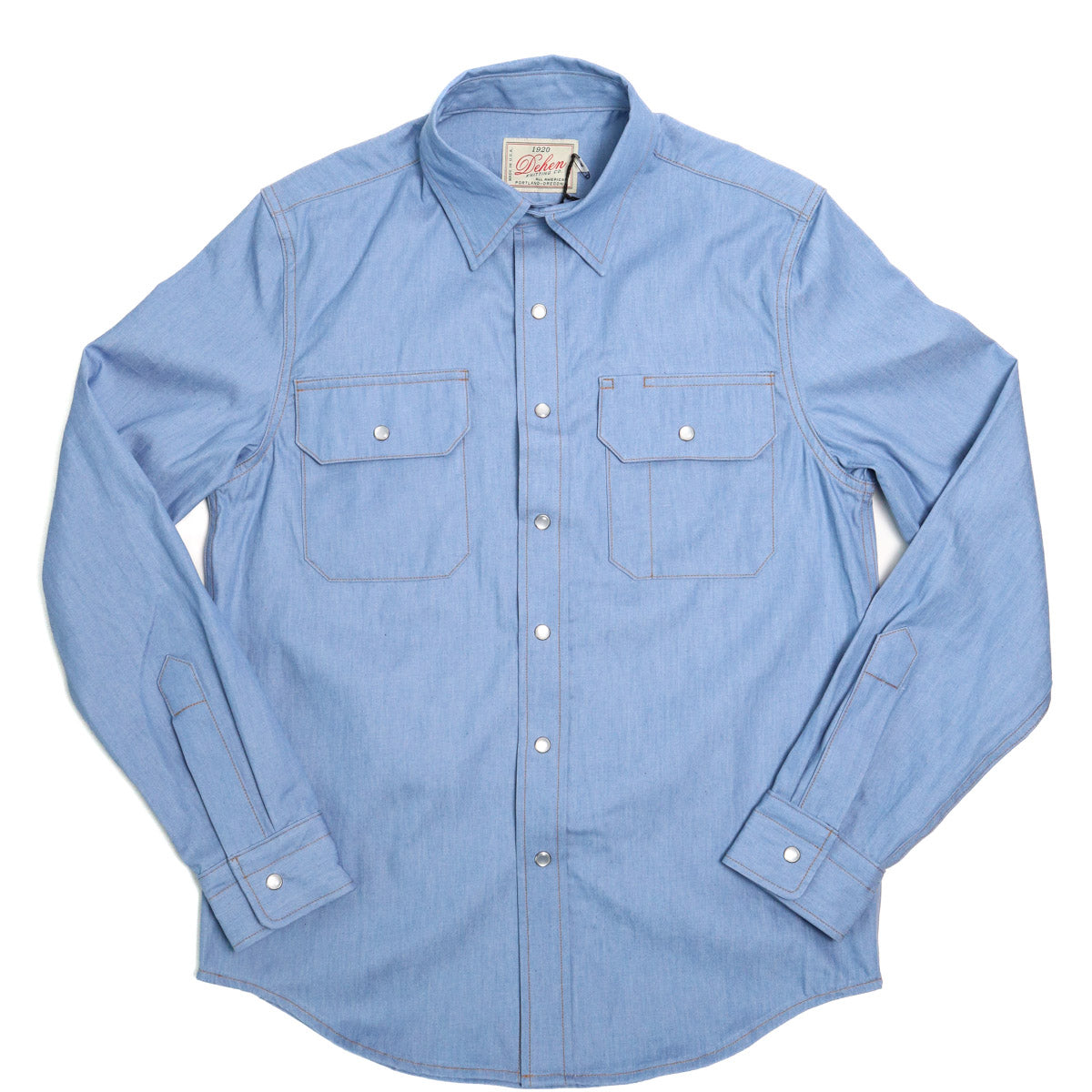 Drover Shirt Chambray Light Indigo