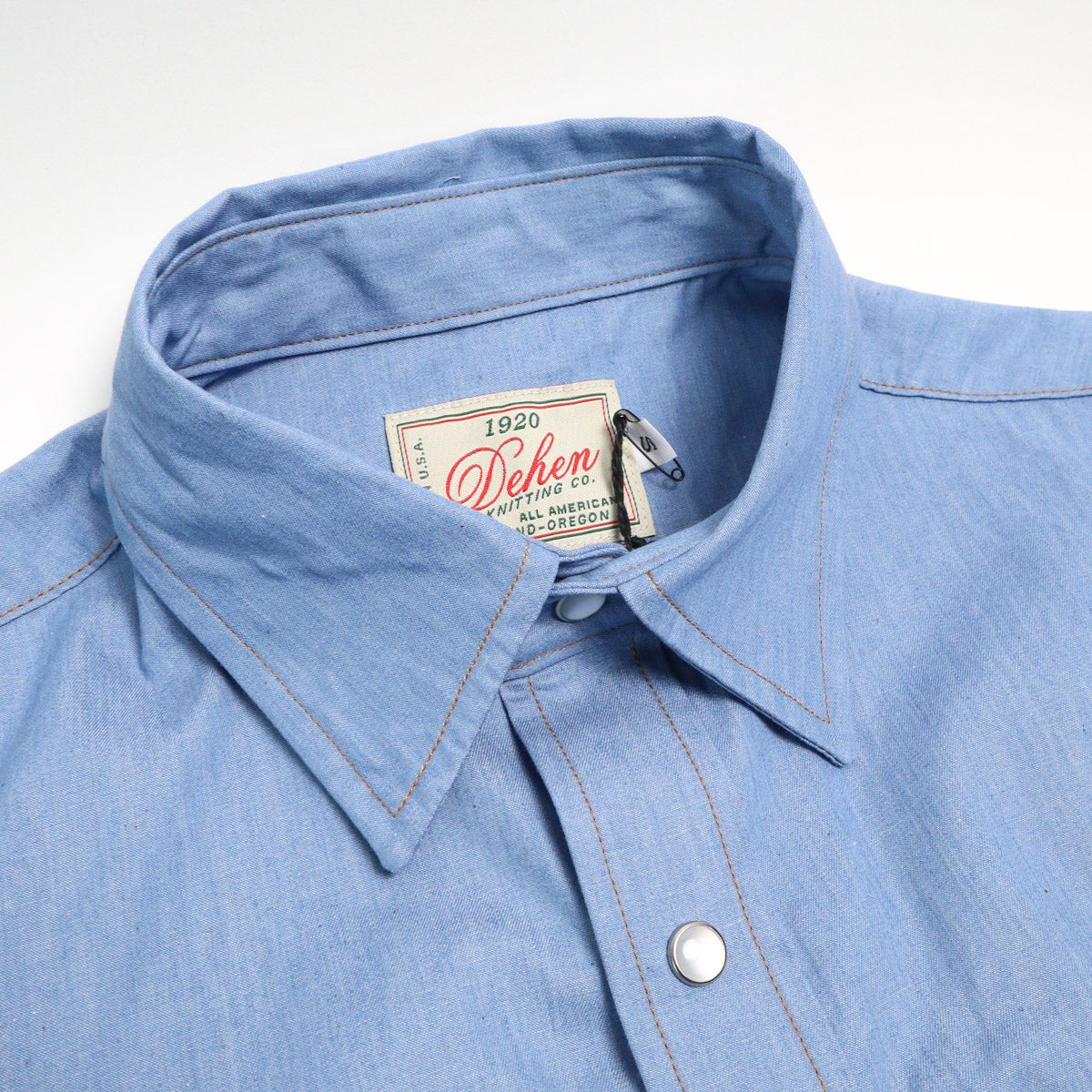 Drover Shirt Chambray Light Indigo