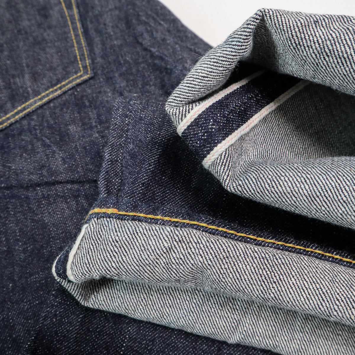 1101W Straight Selvedge Denim 13.7oz One Wash Indigo