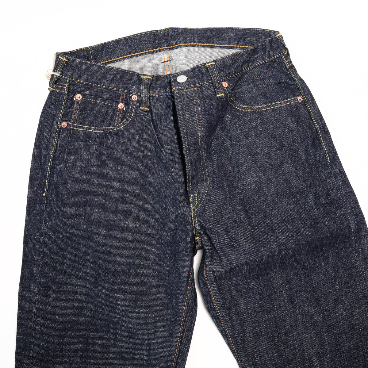 1101W Straight Selvedge Denim 13.7oz One Wash Indigo
