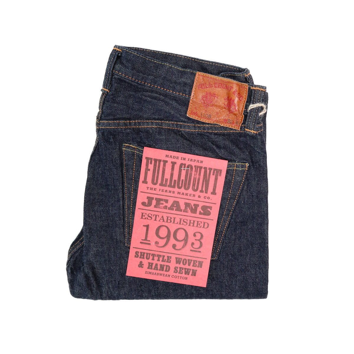 1108W Slim Straight Selvedge Denim 13.7oz One Wash Indigo