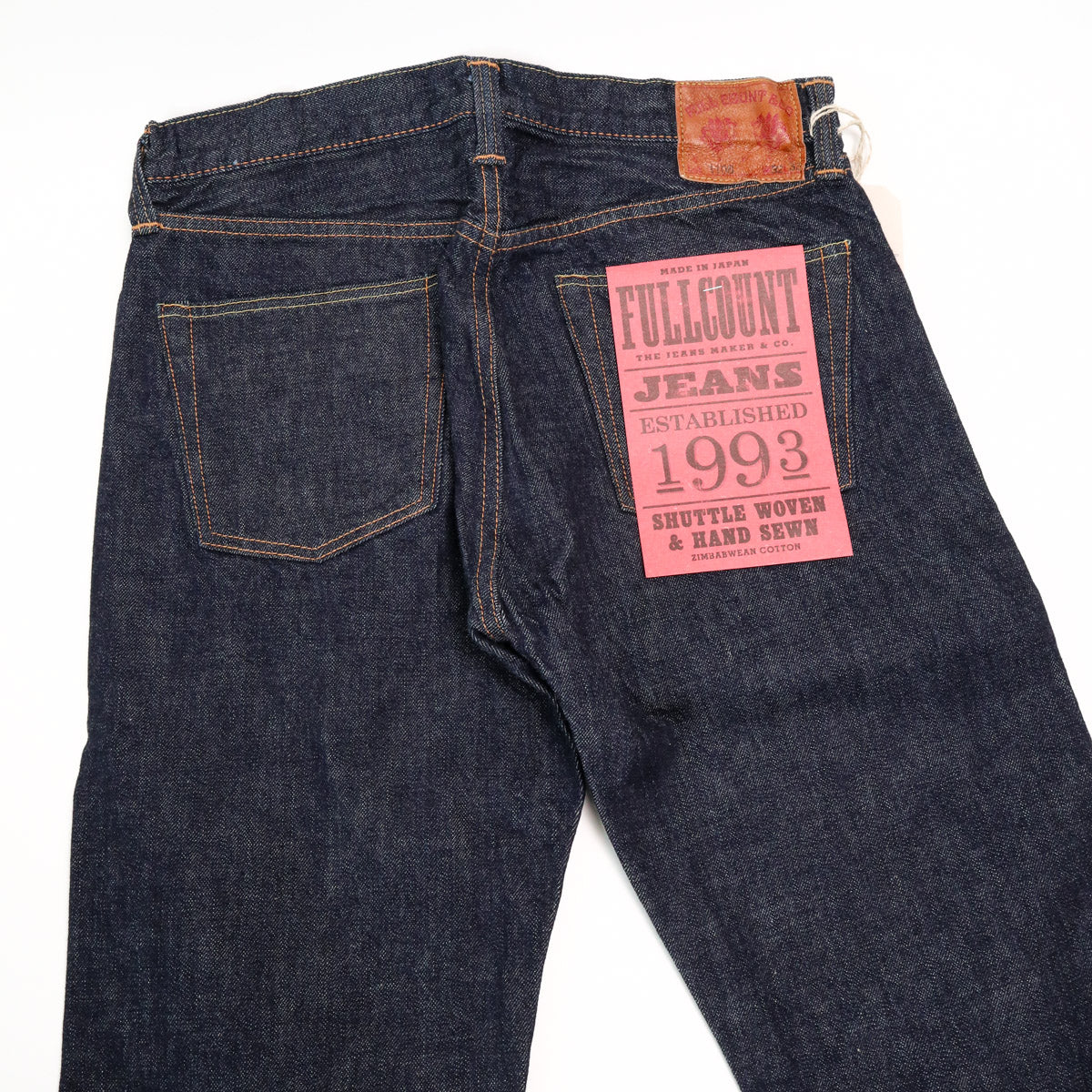 1108W Slim Straight Selvedge Denim 13.7oz One Wash Indigo