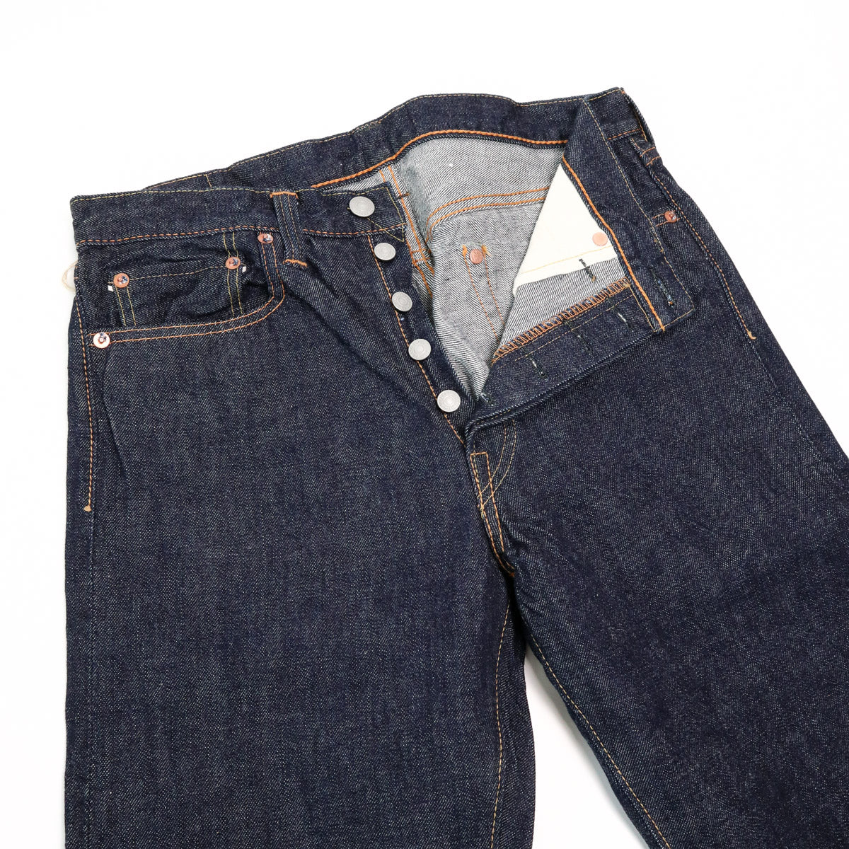 1108W Slim Straight Selvedge Denim 13.7oz One Wash Indigo