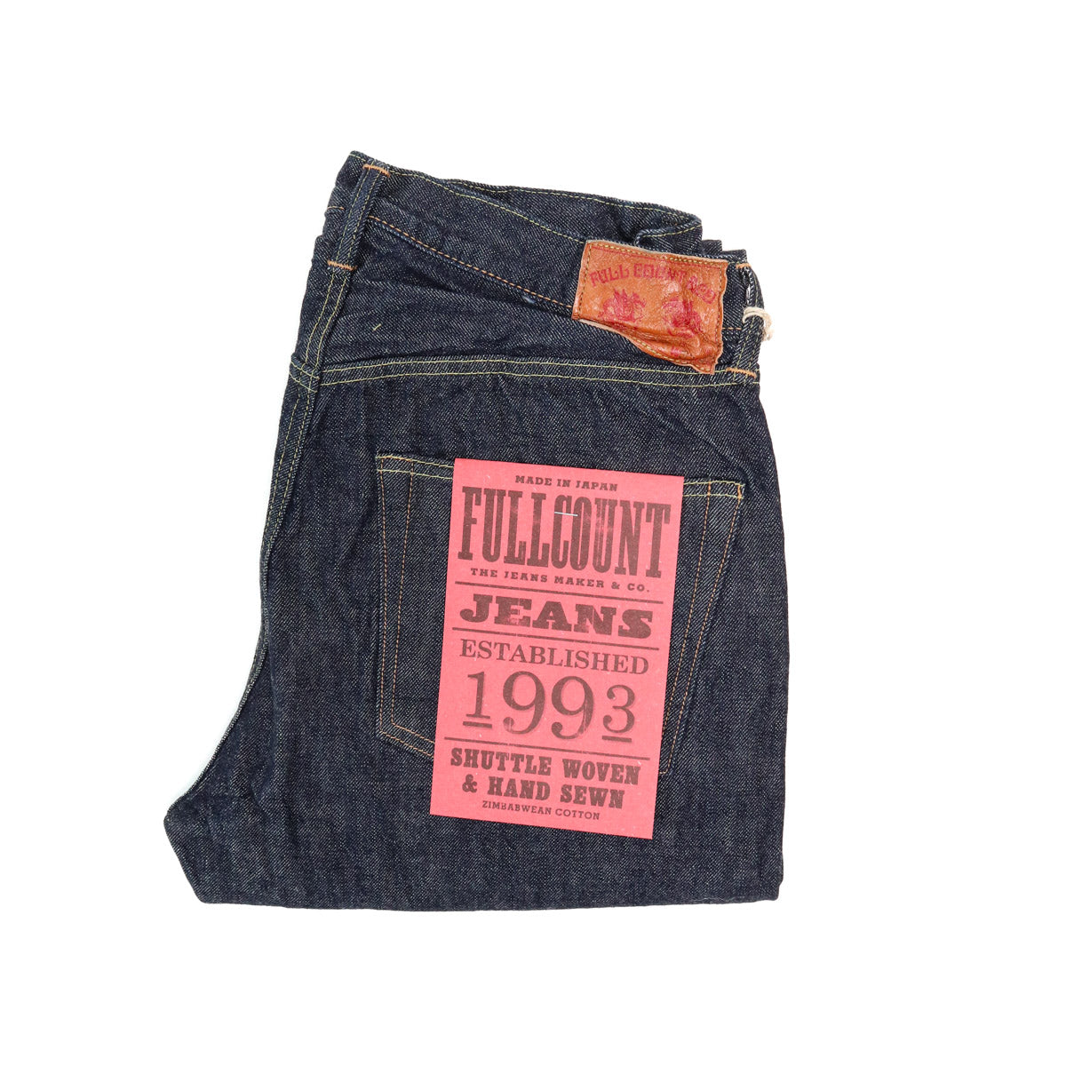 1110W Tapered Selvedge Denim 13.7oz One Wash Indigo