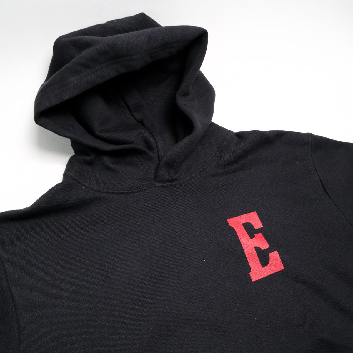 16oz Heavyweight Varsity Hoodie Black
