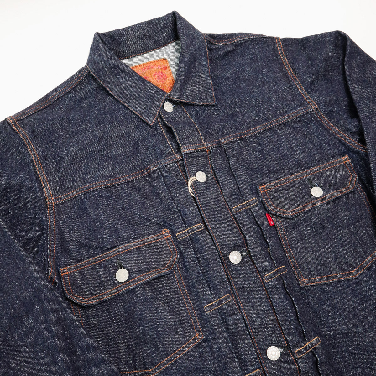 2102W Type 2 Selvedge Denim Jacket 13.7oz One Wash Indigo
