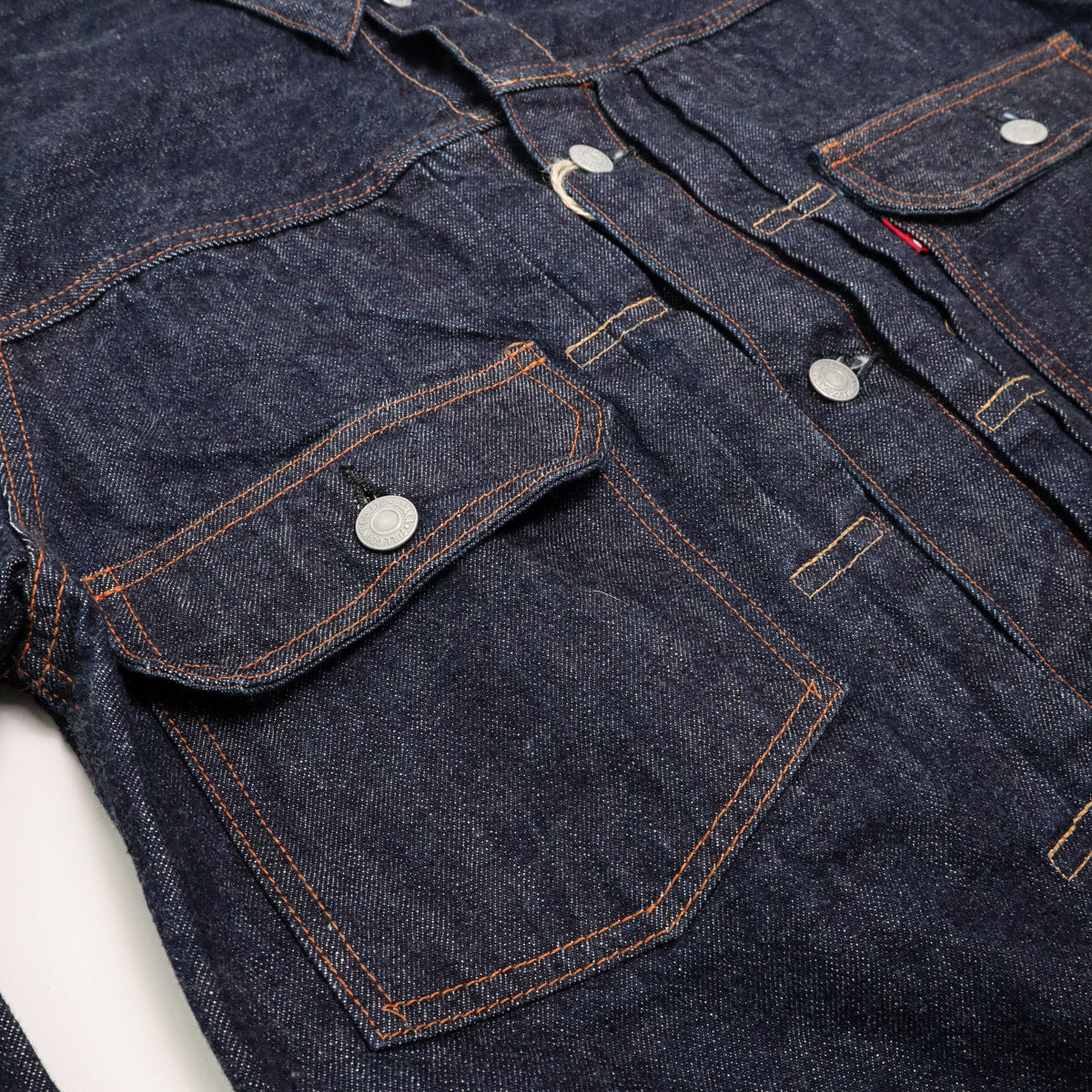 2102W Type 2 Selvedge Denim Jacket 13.7oz One Wash Indigo