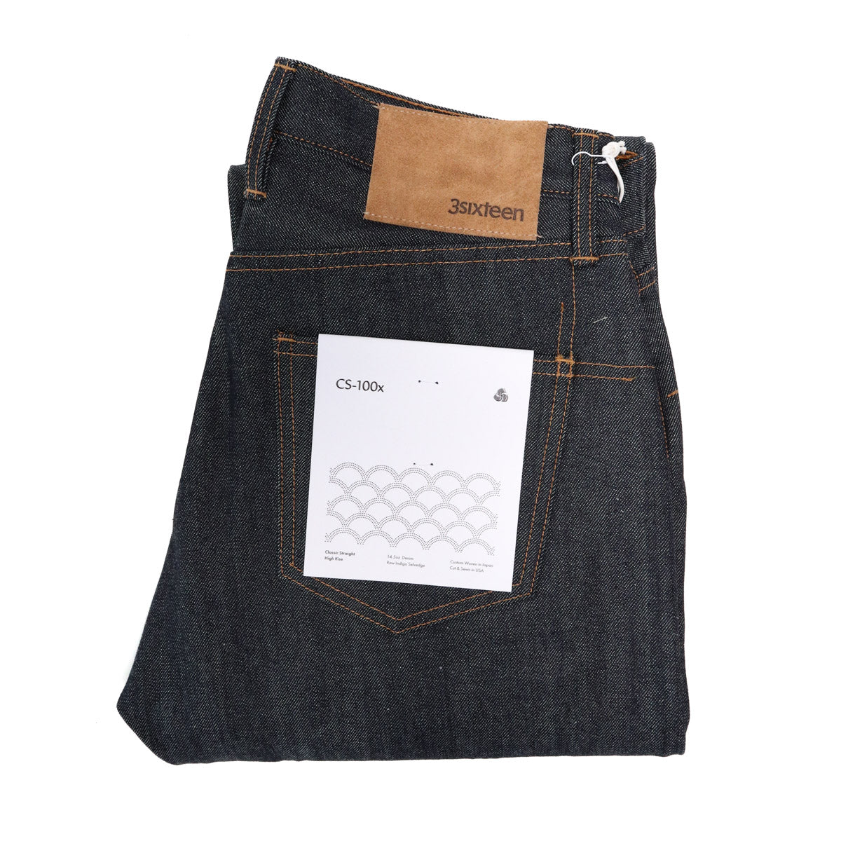 CS-100x Classic Straight Indigo Selvedge Denim
