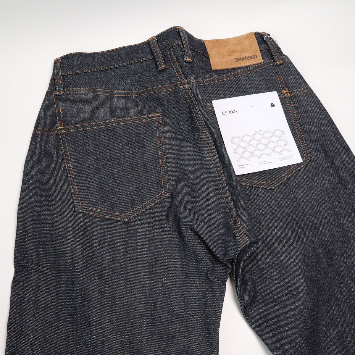 CS-100x Classic Straight Indigo Selvedge Denim