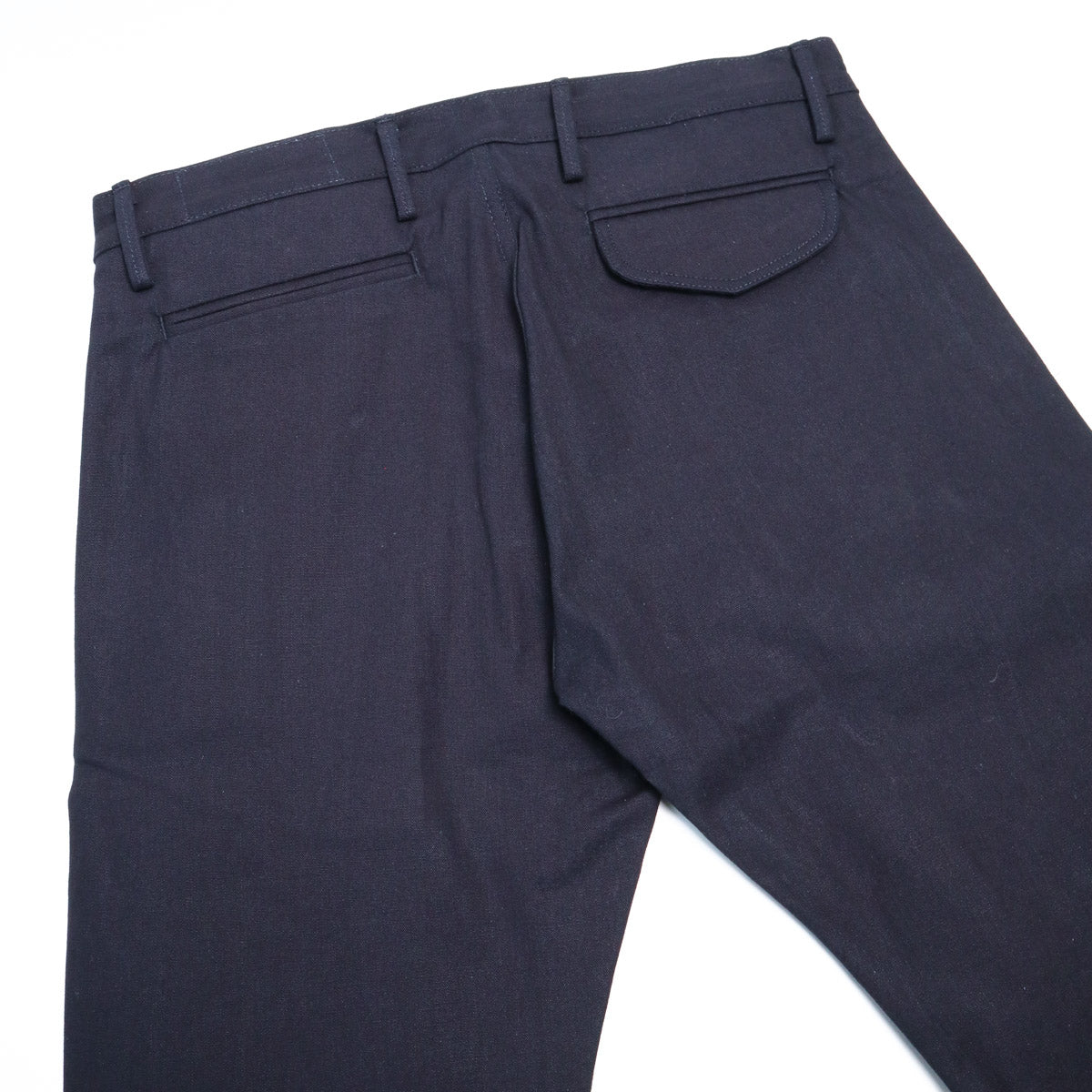 Officer Trouser Indigo Selvedge Canvas