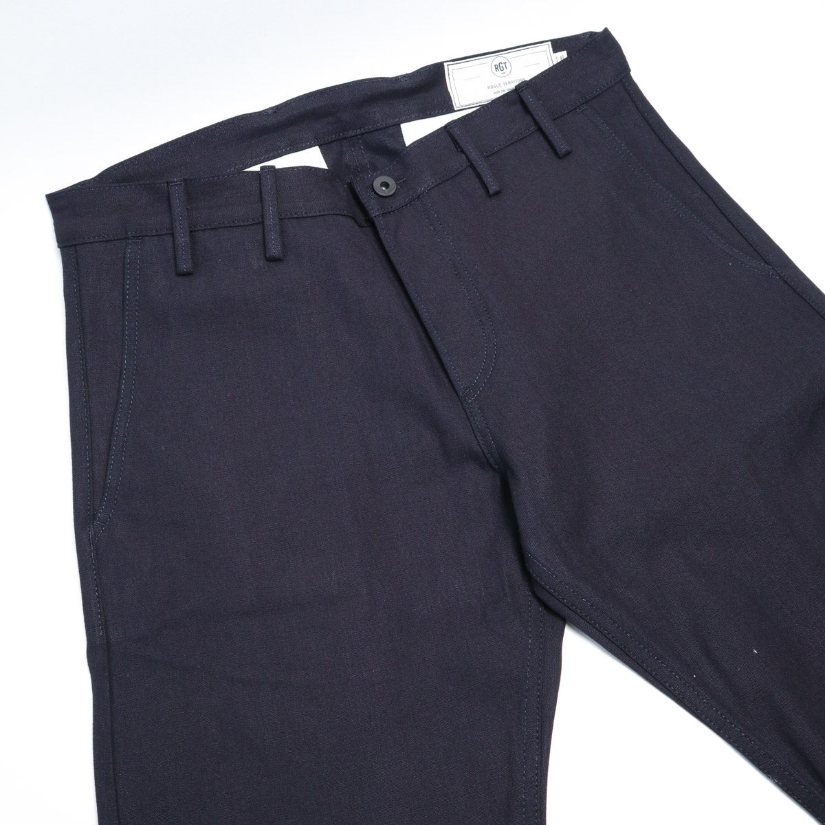 Officer Trouser Indigo Selvedge Canvas
