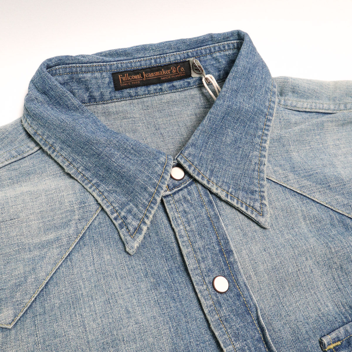 4894HW Denim Western Shirt Hand Wash Indigo Blue