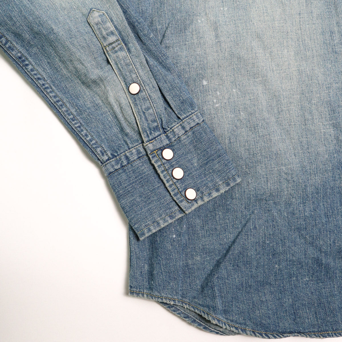 4894HW Denim Western Shirt Hand Wash Indigo Blue