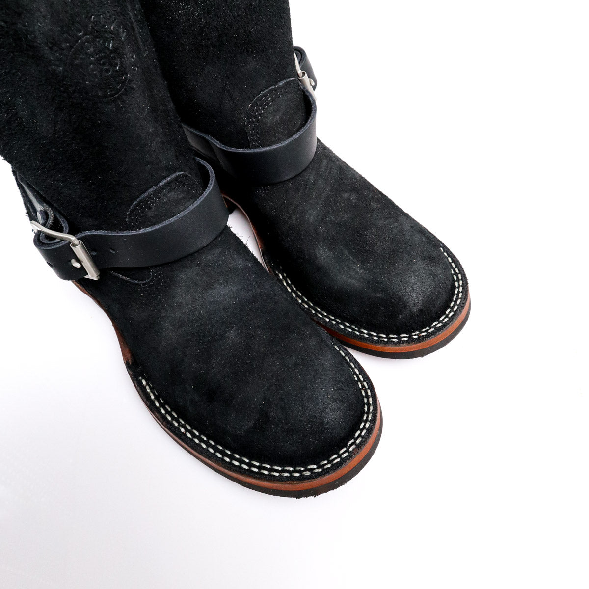 Brooklyn Clothing X White's Boots Cykel Engineer Boot Seidel Black Oil Tan Roughout