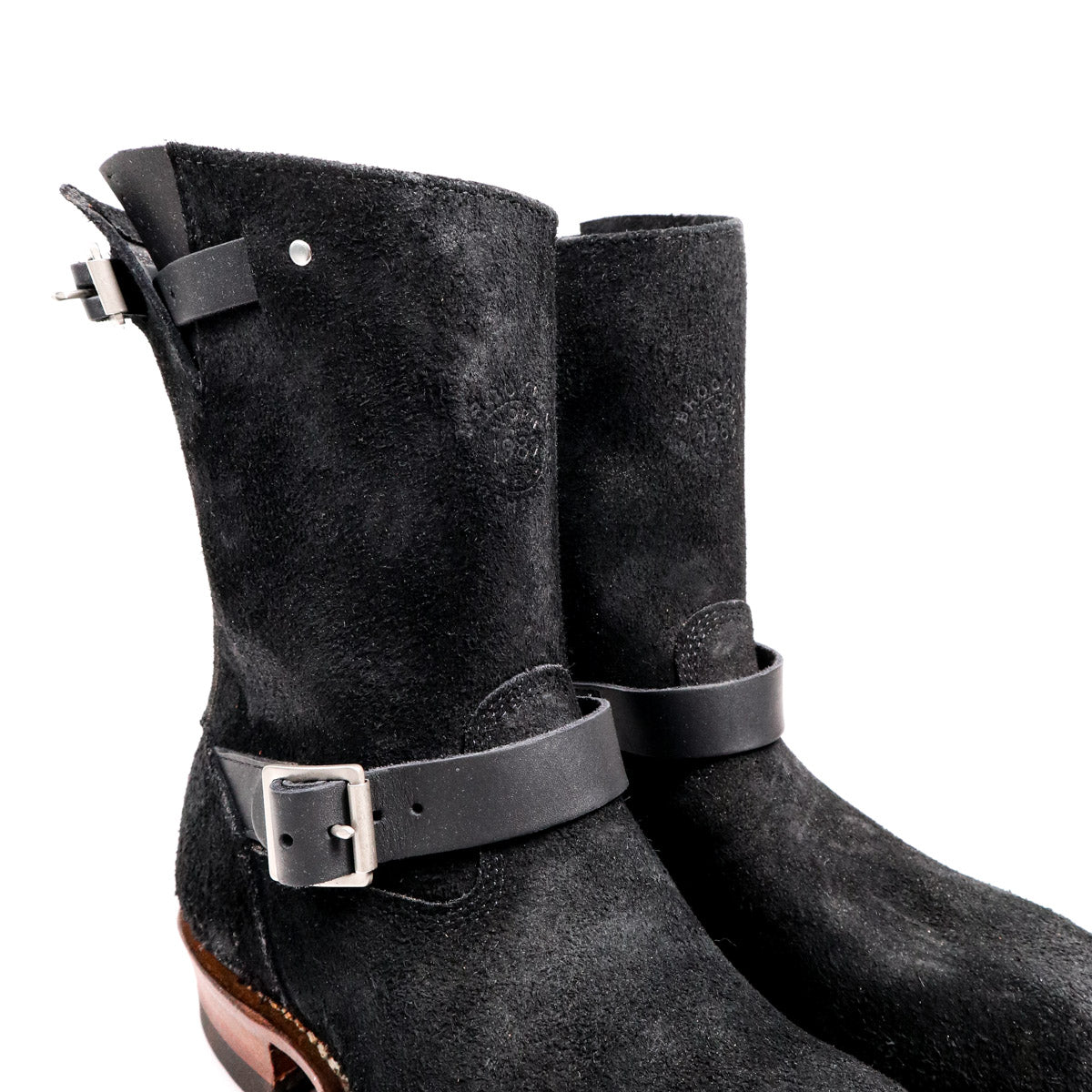 Brooklyn Clothing X White's Boots Cykel Engineer Boot Seidel Black Oil Tan Roughout