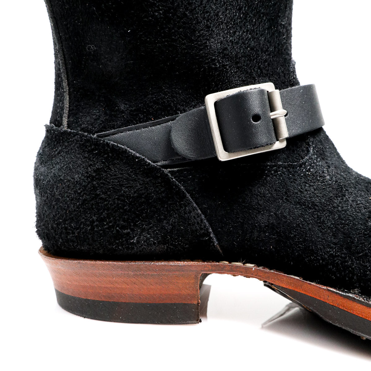 Brooklyn Clothing X White's Boots Cykel Engineer Boot Seidel Black Oil Tan Roughout