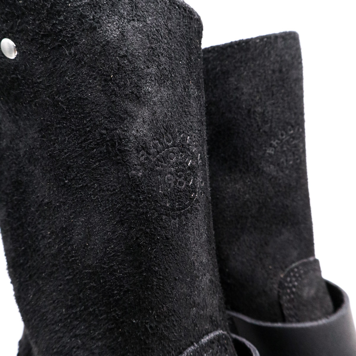 Brooklyn Clothing X White's Boots Cykel Engineer Boot Seidel Black Oil Tan Roughout