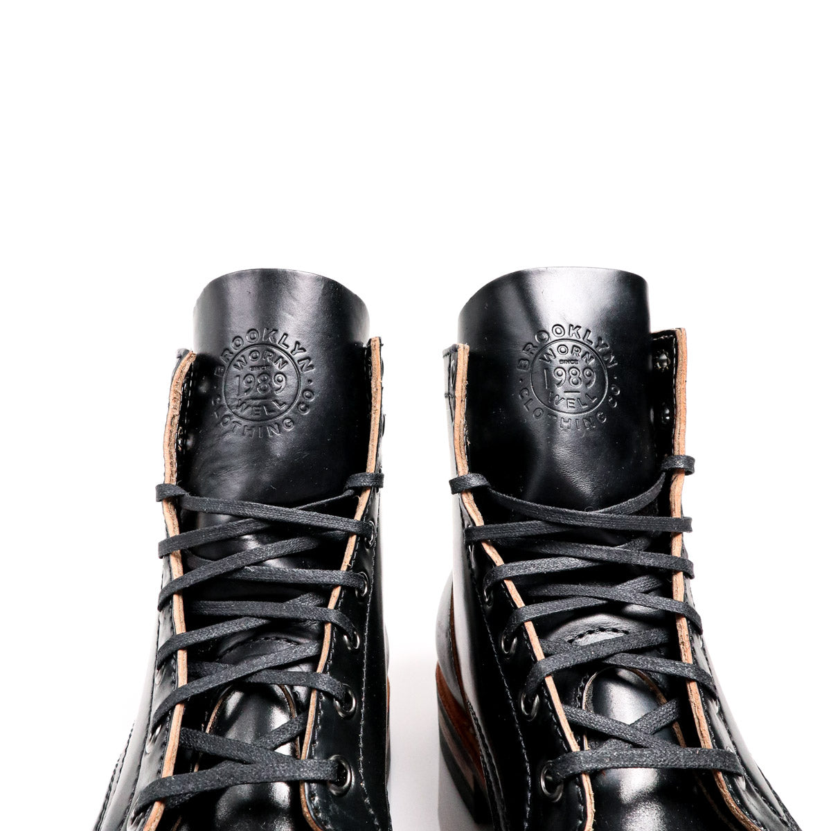 Brooklyn Clothing X White's Boots MP-Sherman Horween Black Shell Cordovan