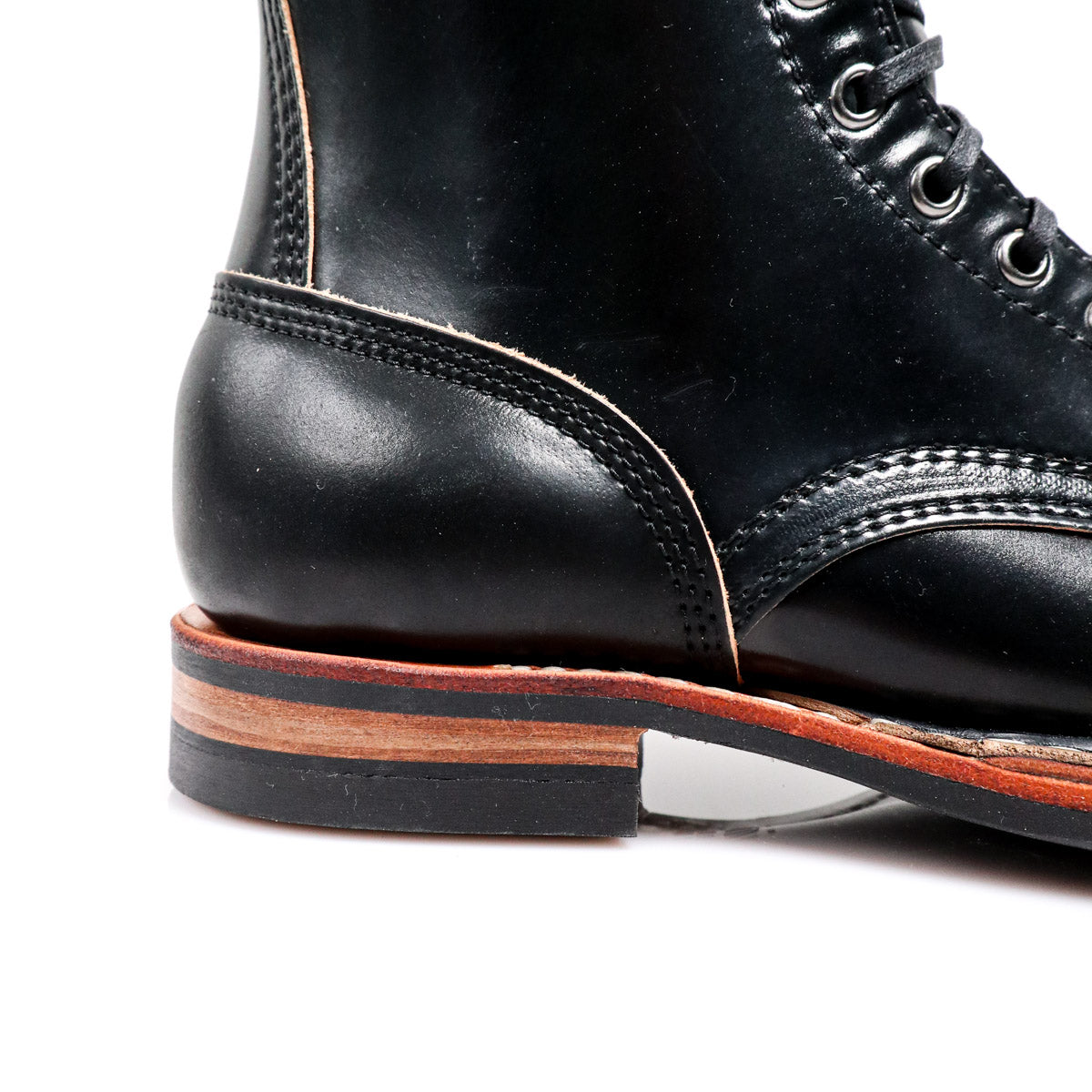 Brooklyn Clothing X White's Boots MP-Sherman Horween Black Shell Cordovan
