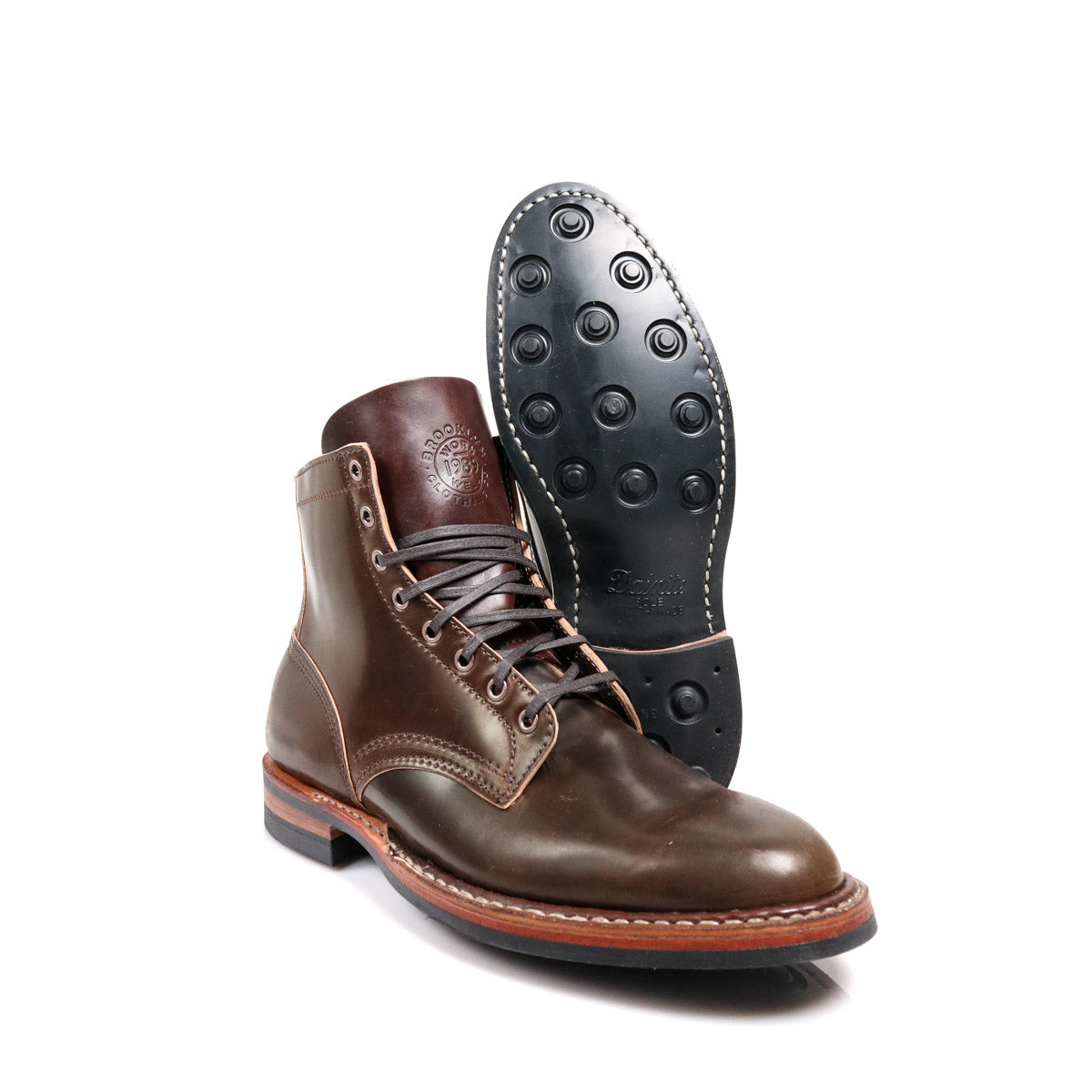 Brooklyn Clothing X White's Boots MP-Sherman Horween Brown Shell Cordovan