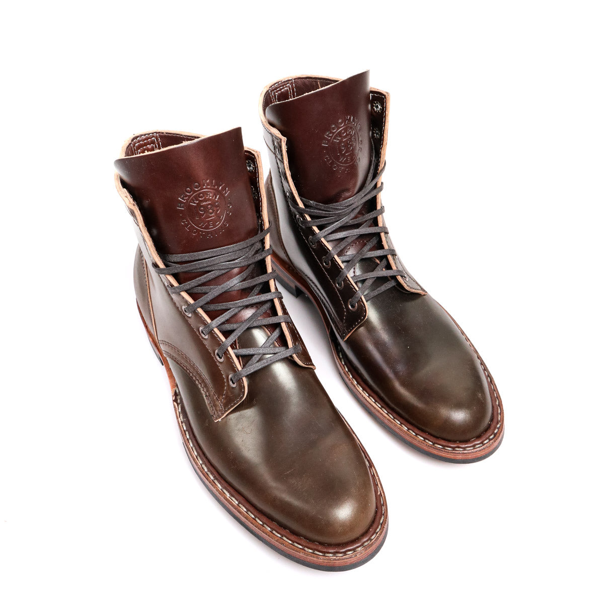 Brooklyn Clothing X White's Boots MP-Sherman Horween Brown Shell Cordovan