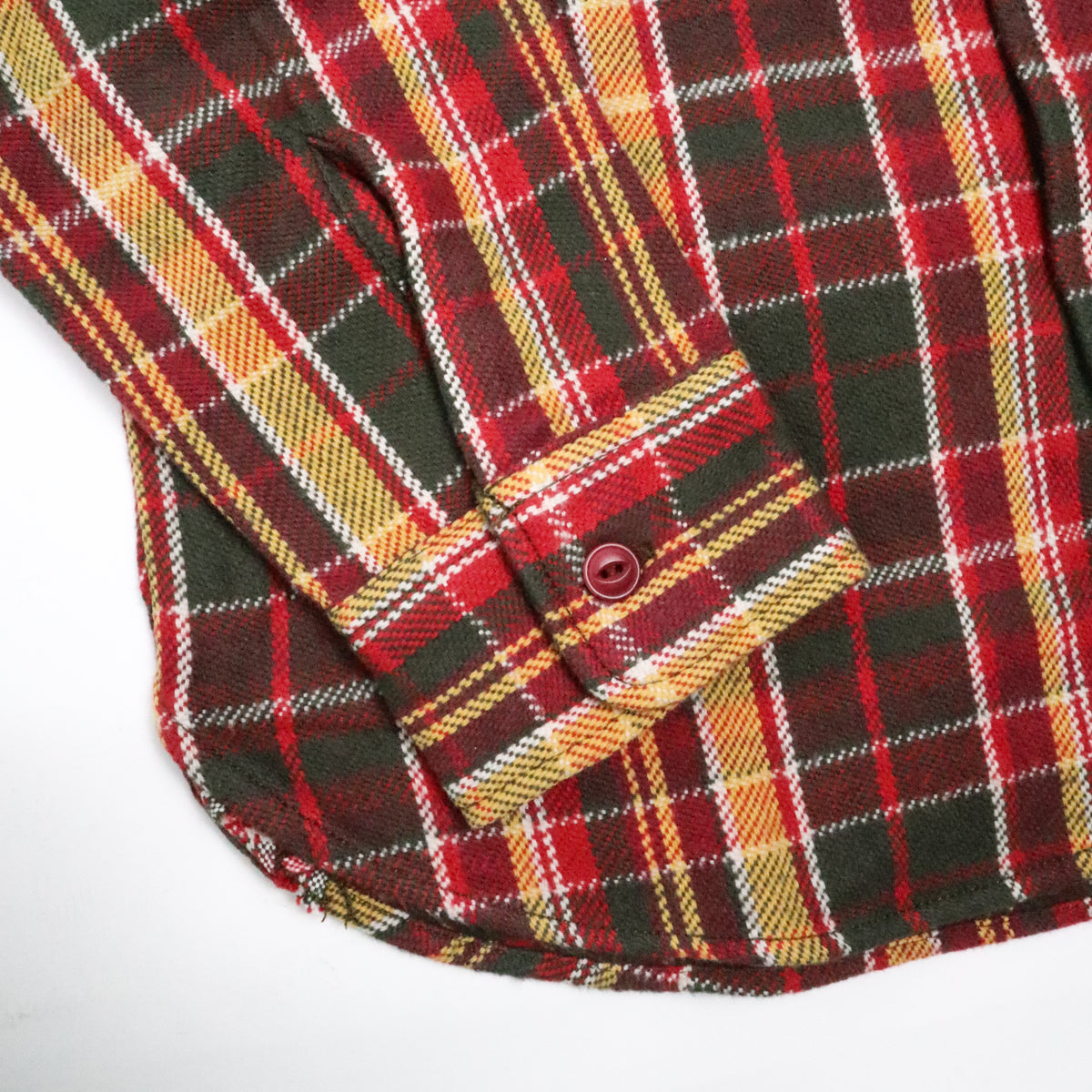 Heavy Flannel Shirt Red