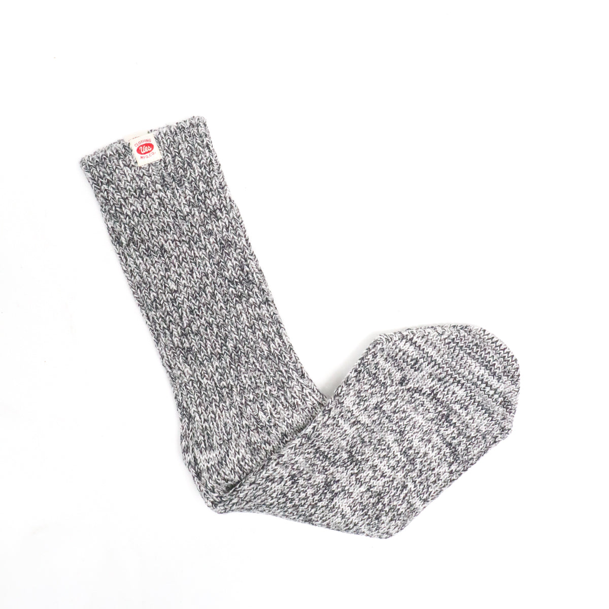 SX-10 Melange Crew Length Socks Grey