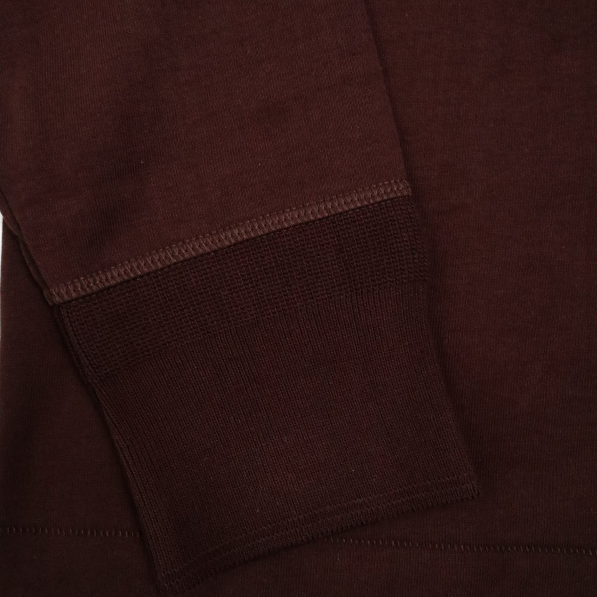 The Originals 206 Loopwheeled Longsleeve Henley Classic Fit Coffee