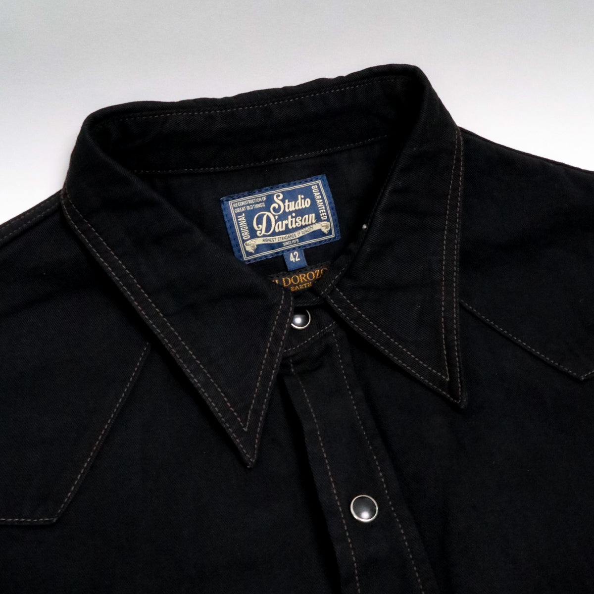 SP-124 45th Anniversary "Amami Dorozome" Western Shirt Dark Brown