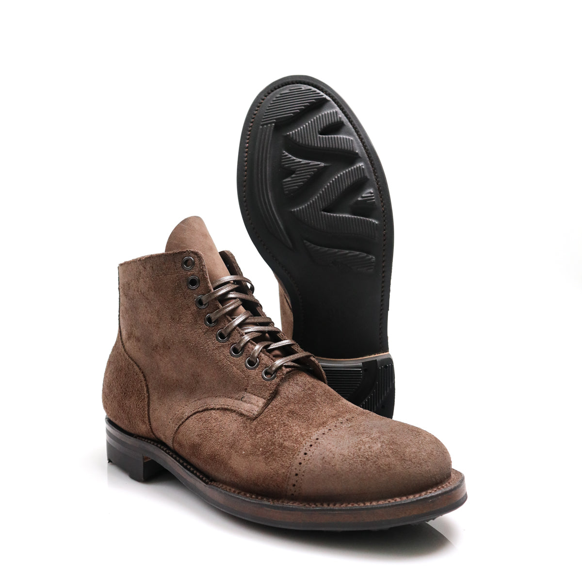 Service Boot 2030 Horween Chocolate Chamois Roughout